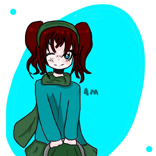 FireAlpaca+ MOUSE --- Redheaded anime girl by CandyLiqourish on DeviantArt