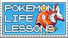 Pokemon Life Lessons stamp - moving edition!