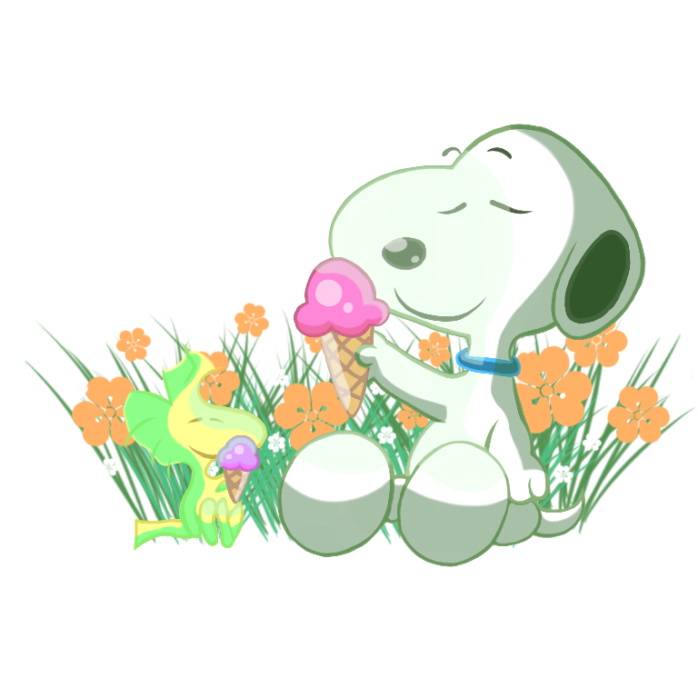 Spring Snoopy by katastra on DeviantArt