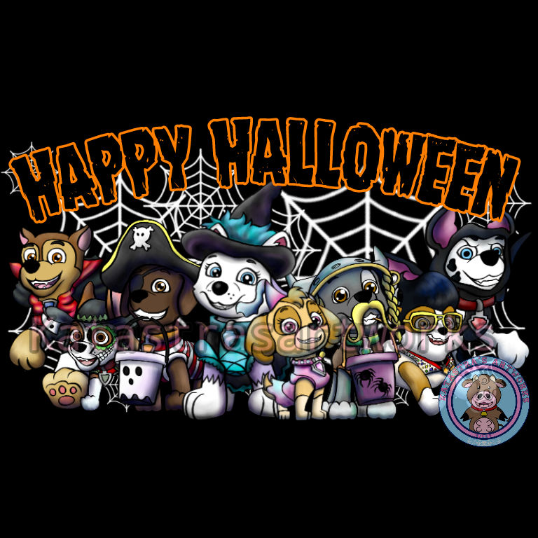 Halloween Pawpatrol Pups by katastra on DeviantArt