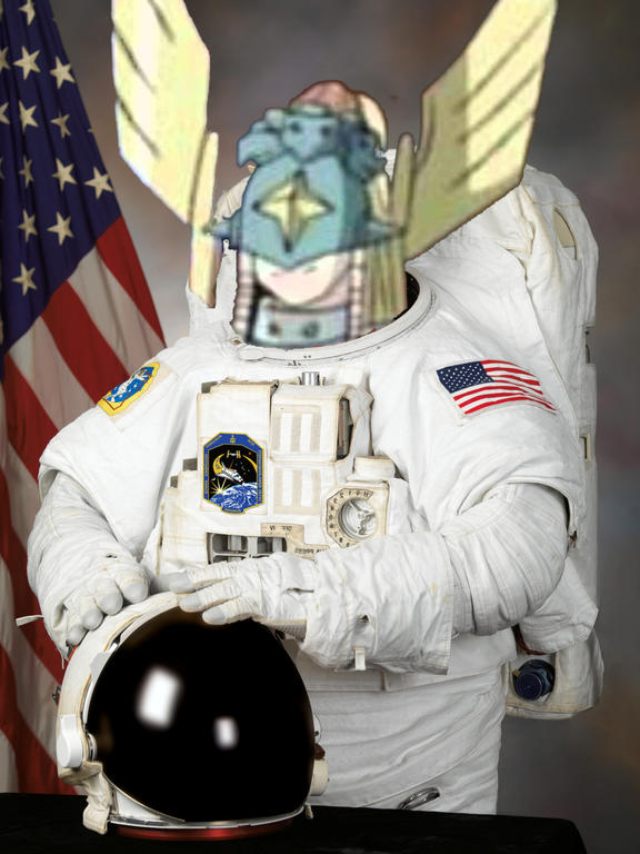 Ophanimon space suit