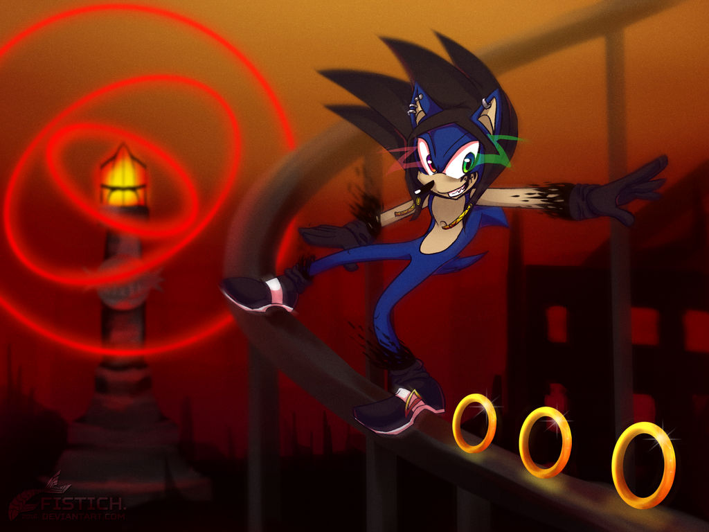 Sonic AU: Reverse by Shadreym on DeviantArt