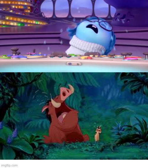 Sadness Meme - Timon and Pumbaa by LBmon on DeviantArt