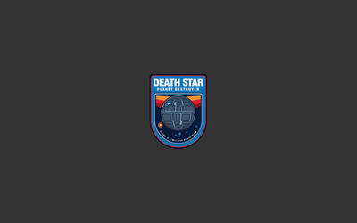 death star nasa logo :)