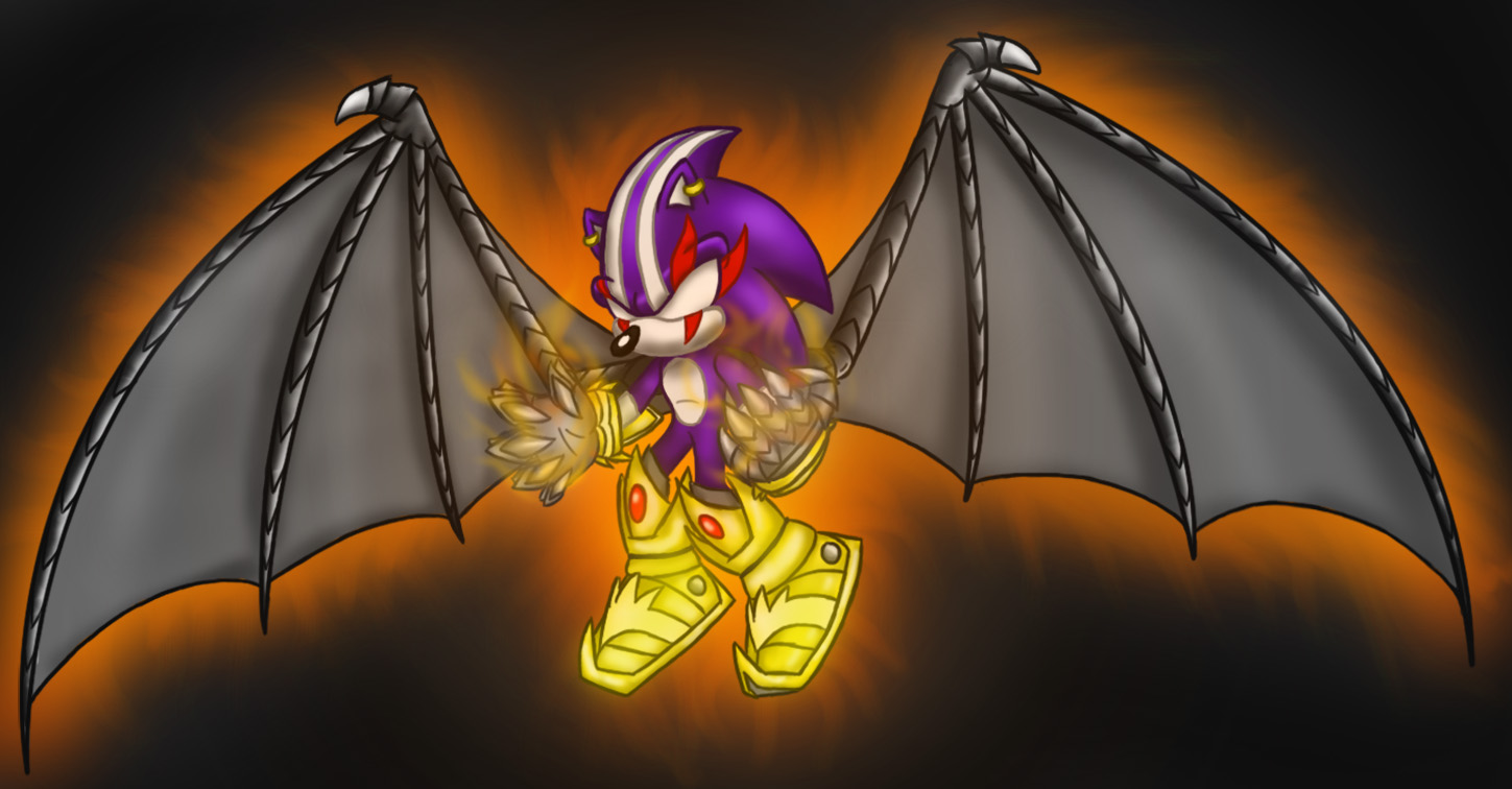 Gift: Darkspine Sonic by MidnightFire1222 on DeviantArt