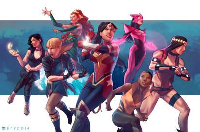 All-female Justice League