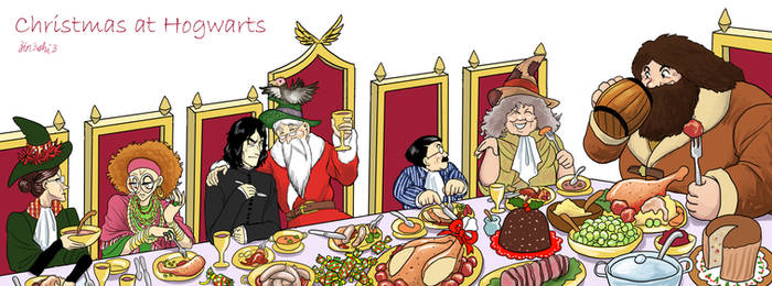 Christmas Party at Hogwarts