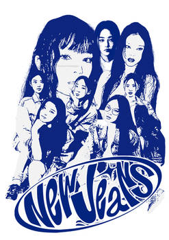 New Jeans Bootleg Design Poster