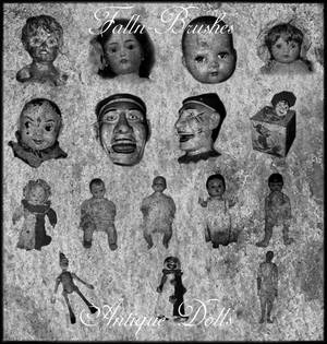 Antique Doll Brushes