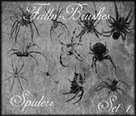 Spider Brushes Set 1 by Falln-Brushes