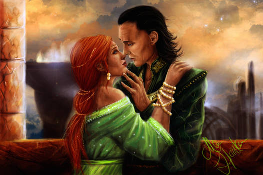 Loki and Sigyn