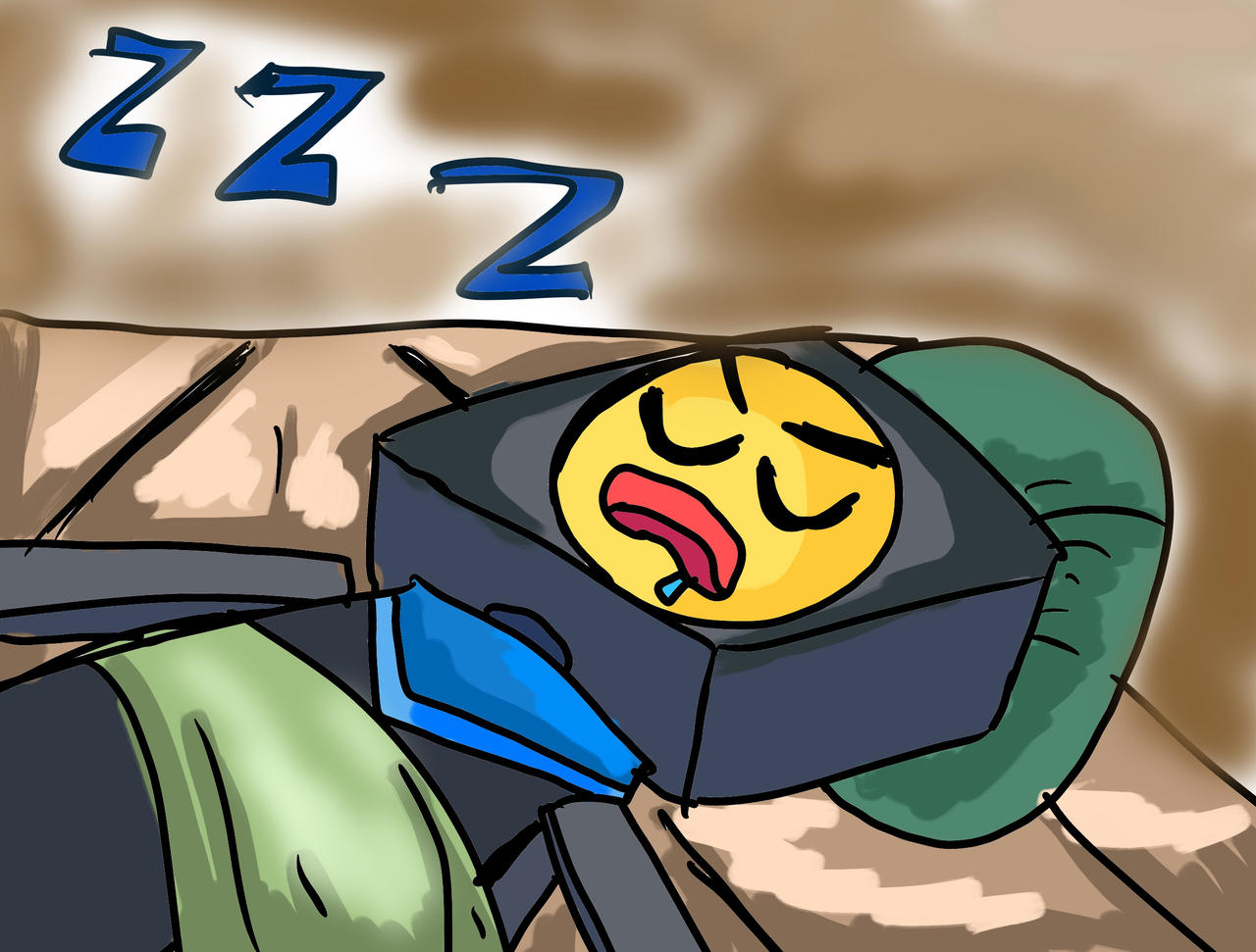 Deviantart Masterofsleep Master Frown sleeping by jewelswirlix on DeviantArt