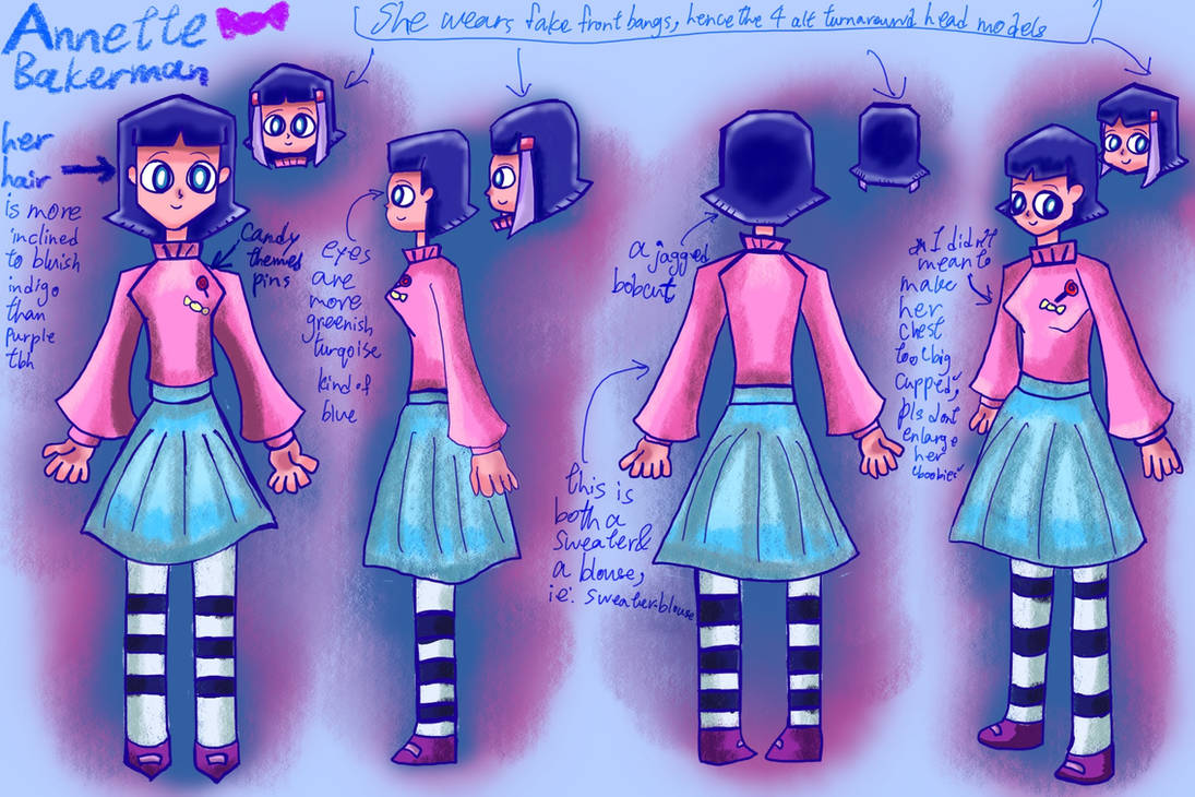 Annette Bakerman Turnaround Model Sheet By Jewelswirlix On DeviantArt annette-bakerman-turnaround-model-sheet-by-jewelswirlix-on-deviantart