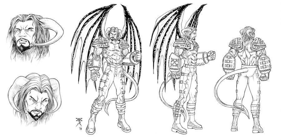 Caemgen model sheet