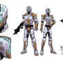 Trinity Troops modelsheet colored