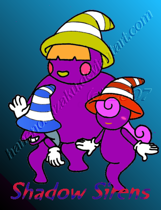 Shadow Sirens Paper Mario TYD-Shadow Sirens by HaneNoSuzaku on DeviantArt