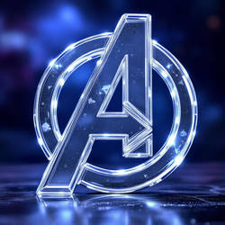 Avenger Logo (Glas)