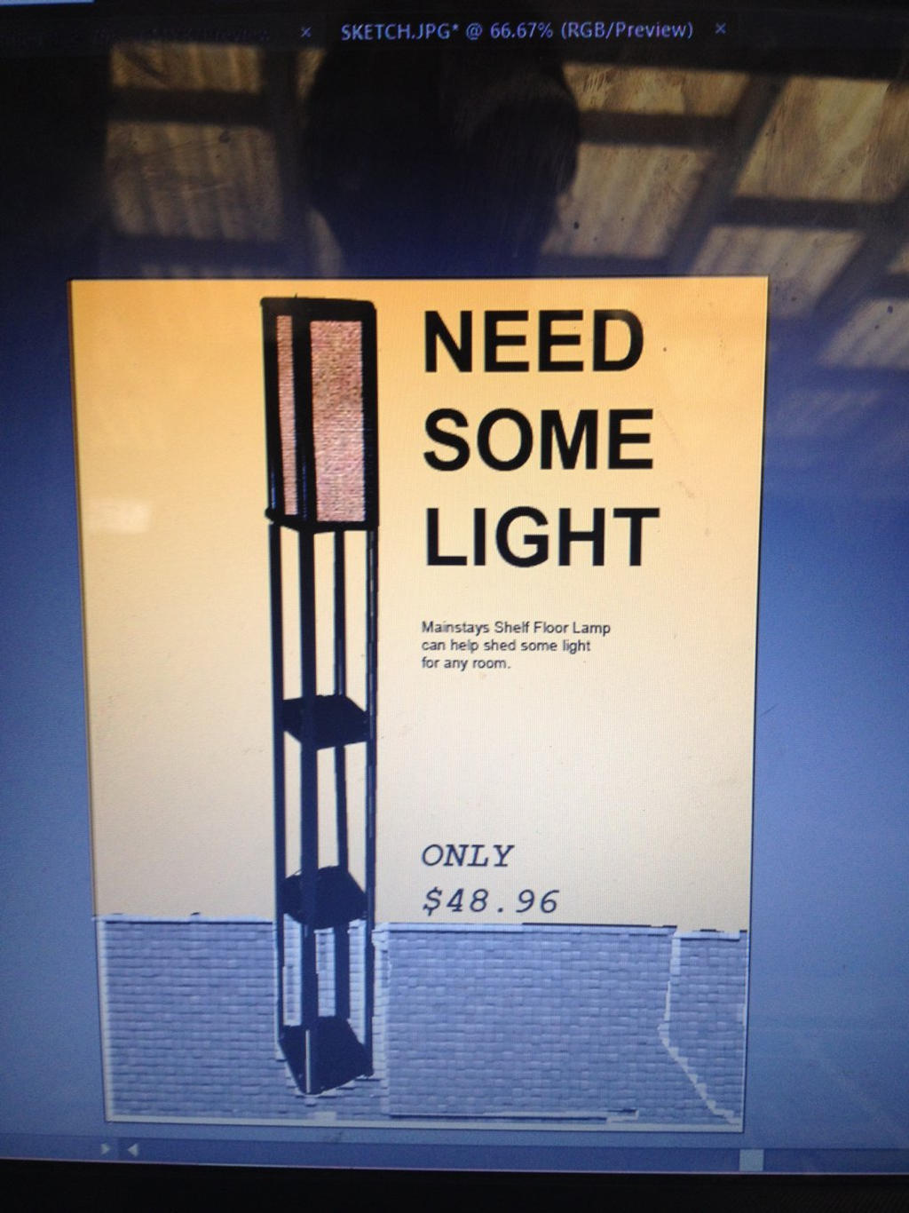 Lamp advertisement course project