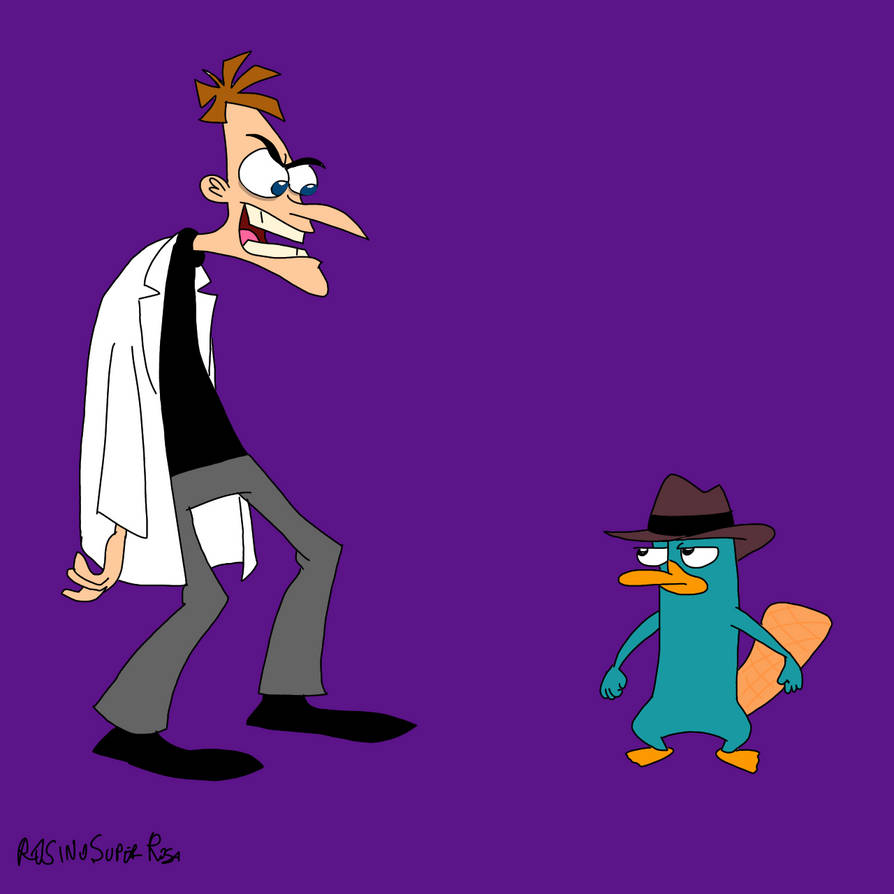 Heinz Doofenshmirtz And Perry The Platypus Art By Rosinosuperrosa On Deviantart