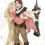 Rapunzel and Flynn