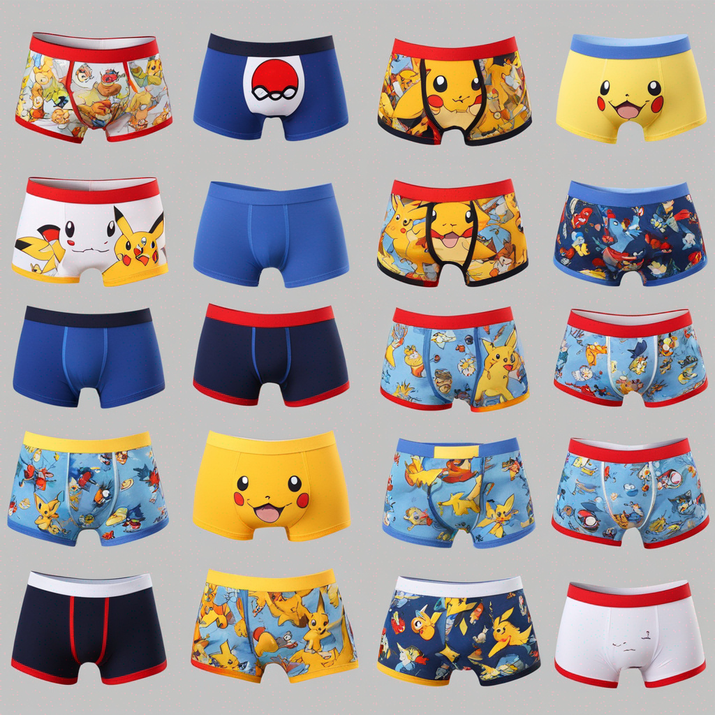 Boys cartoon Pokemon underwear collection by SissyRainbowDash on DeviantArt