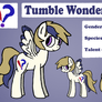 Tumble Wonder Reference Sheet