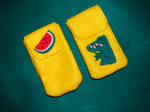 Pouch for mobile phone by inezzitah