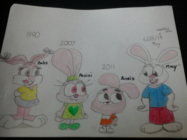 Cartoon Rabbit Girls Timeline by BryanVelasquez87 on DeviantArt
