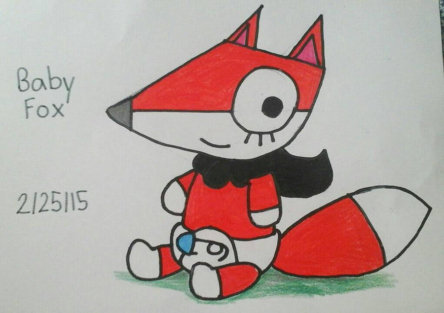 Baby Fox by BryanVelasquez87 on DeviantArt