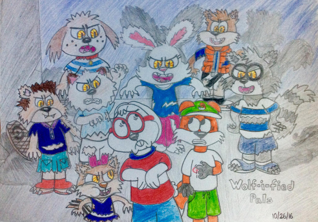 Wolf-i-Fied Pals by BryanVelasquez87 on DeviantArt