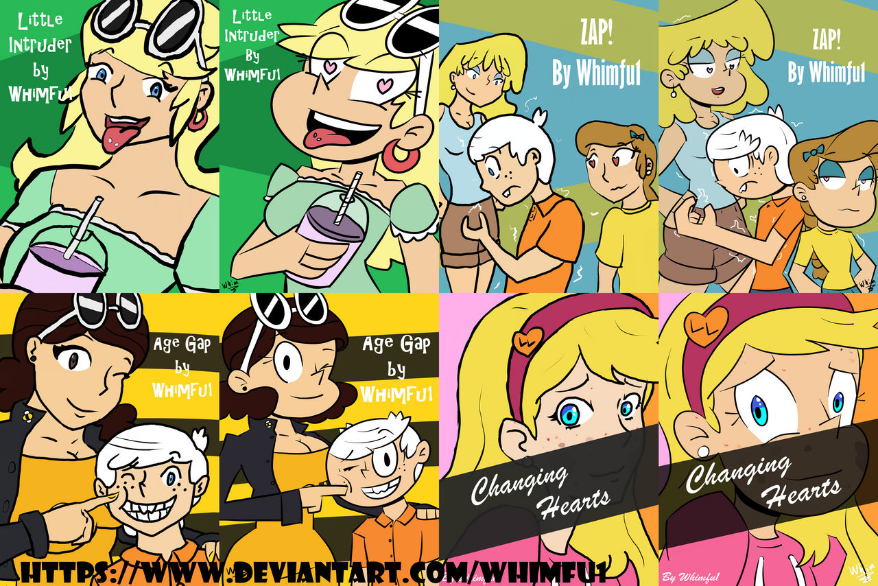 Loud House Fanfic Cover Comparison All by Whimfu1 on DeviantArt