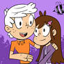 Cookiecoln - Loud House Couple Lincoln x Cookie QT