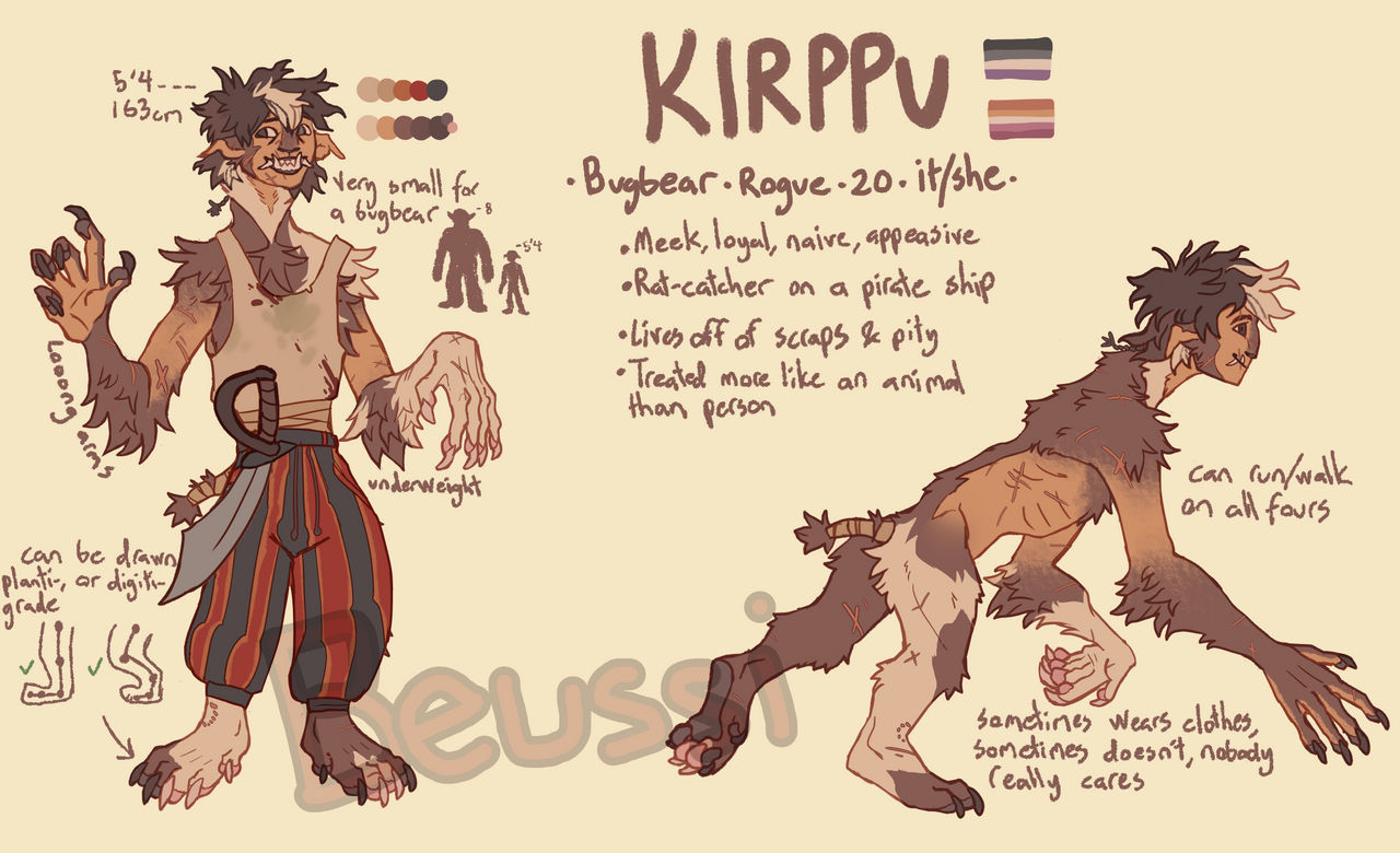 Pirate Bugbear by Beussi on DeviantArt