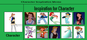 Kimiko Marshall's Character Inspiration by Nin10dohgirl