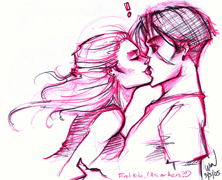 Daemon and Elena first kiss by AlinaMiracle on DeviantArt