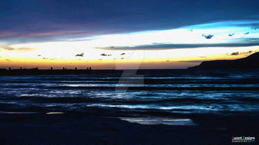 Canvas Painting: BC Seaside