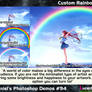 Photoshop Demos Resource #94 - Rainbow Tutorial