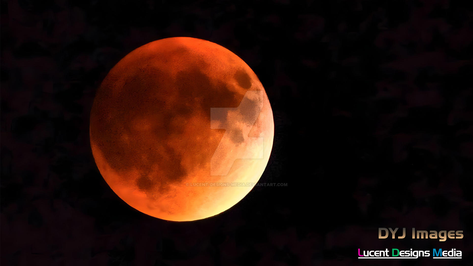 Destination Beyond: Blood Moon Lunar Eclipse 3 by Lucent-Designs-Media