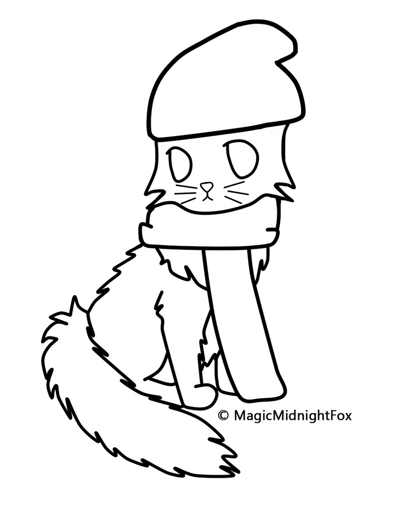 Free Cat Base by MagicMidnightFox on DeviantArt