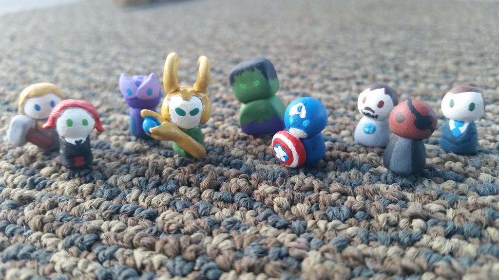 Mini Avengers, Assemble! by FantasysMistress on DeviantArt
