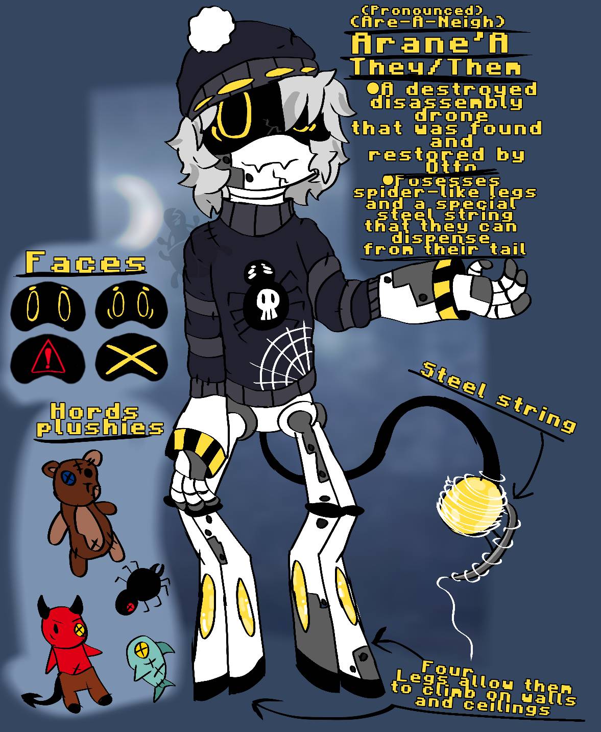 Arane A The Disassembly Drone Murder Drones Oc By TheGrayTanuki On arane-a-the-disassembly-drone-murder-drones-oc-by-thegraytanuki-on