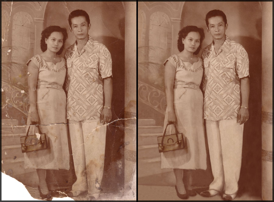 Couple Portrait Repair