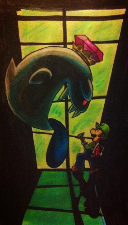 LUIGI MANSION 2 ARTWORK