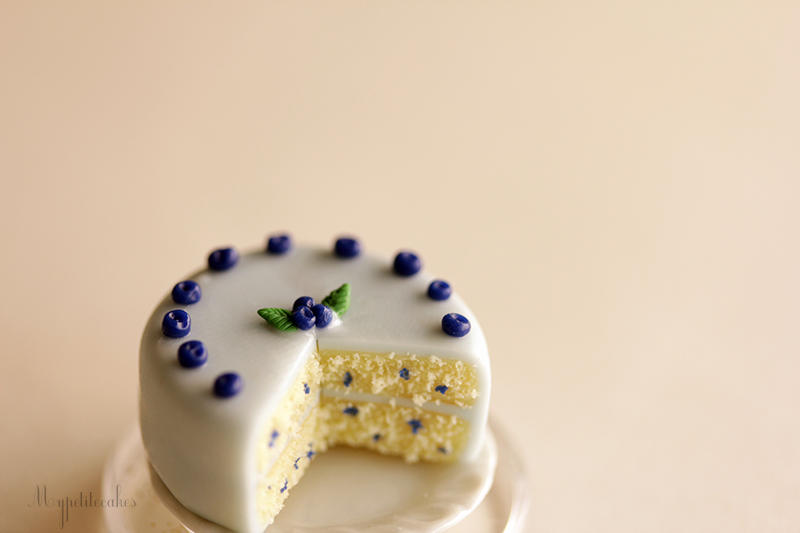 Blueberry Cake by MyPetiteCakes
