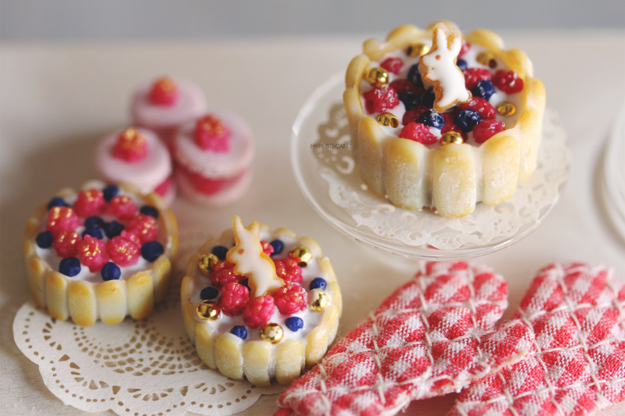 Miniature Charlotte Cakes by MyPetiteCakes