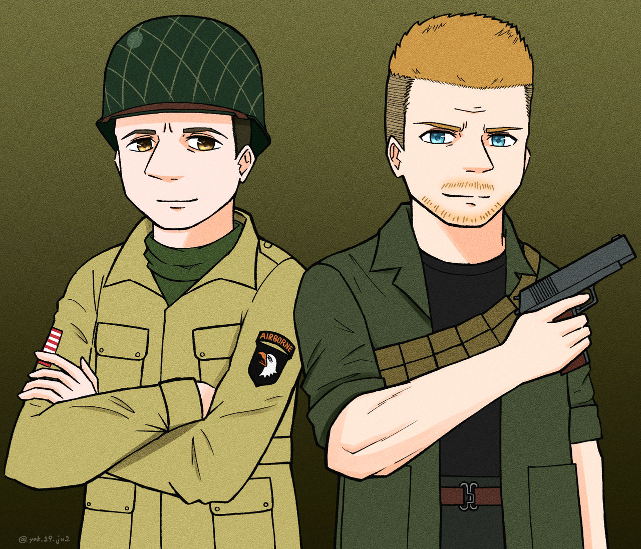 Tank Dempsey and Captain Foley (CoD) by Yak29Juju on DeviantArt