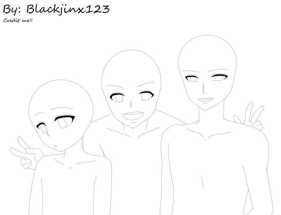 friends base by blackjinx123 on DeviantArt