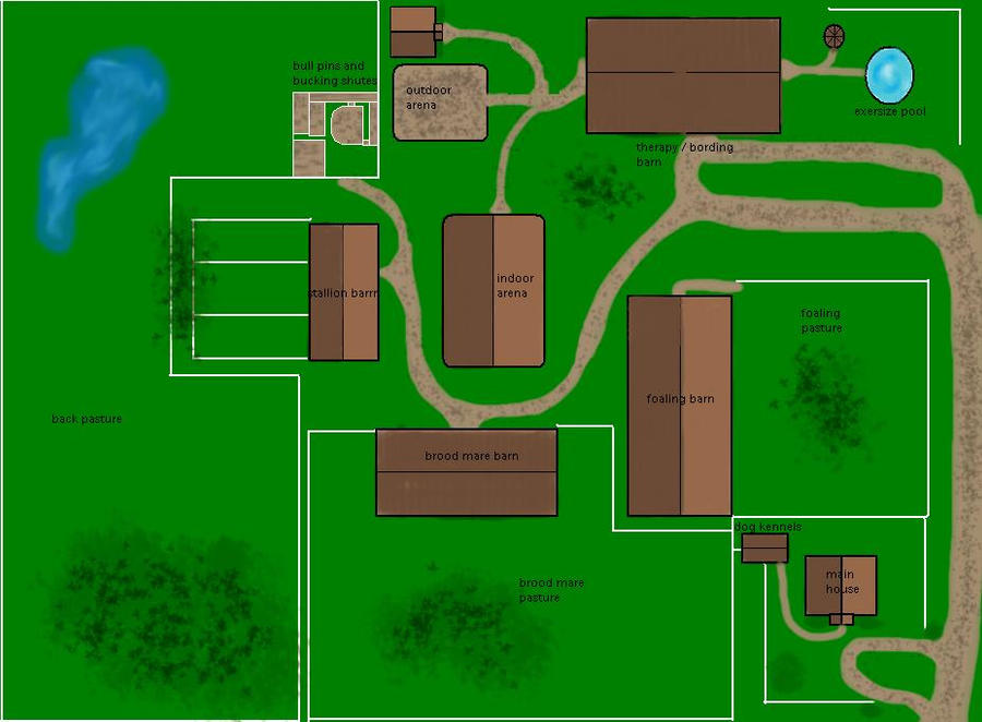LH Ranch map by horselady36501 on DeviantArt