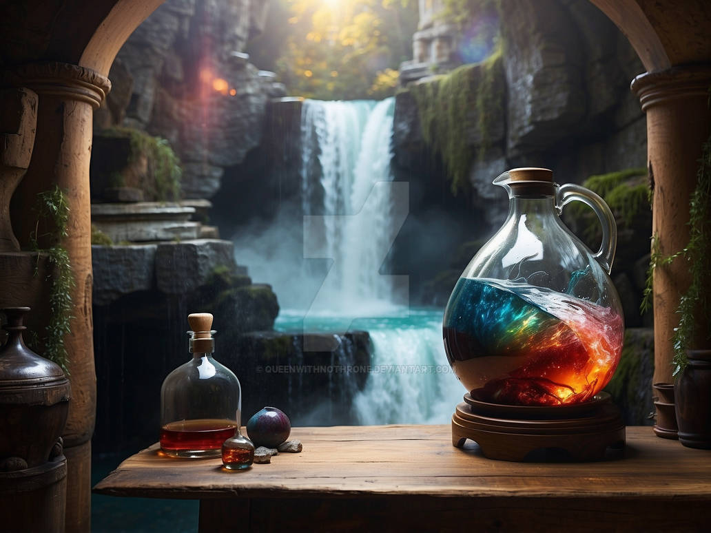 Magic Elixir Chinese Magic Elixir by QueenWithNoThrone on DeviantArt