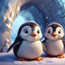 Cute penguins